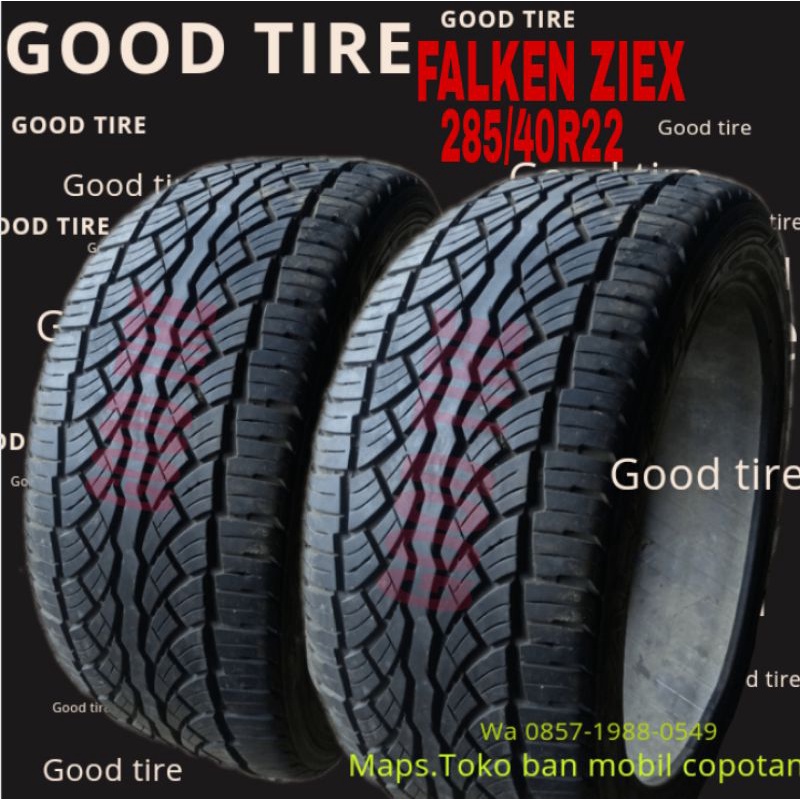 FALKEN ふさぎ 285/45/22 新品同様 1本のみイボ付き
