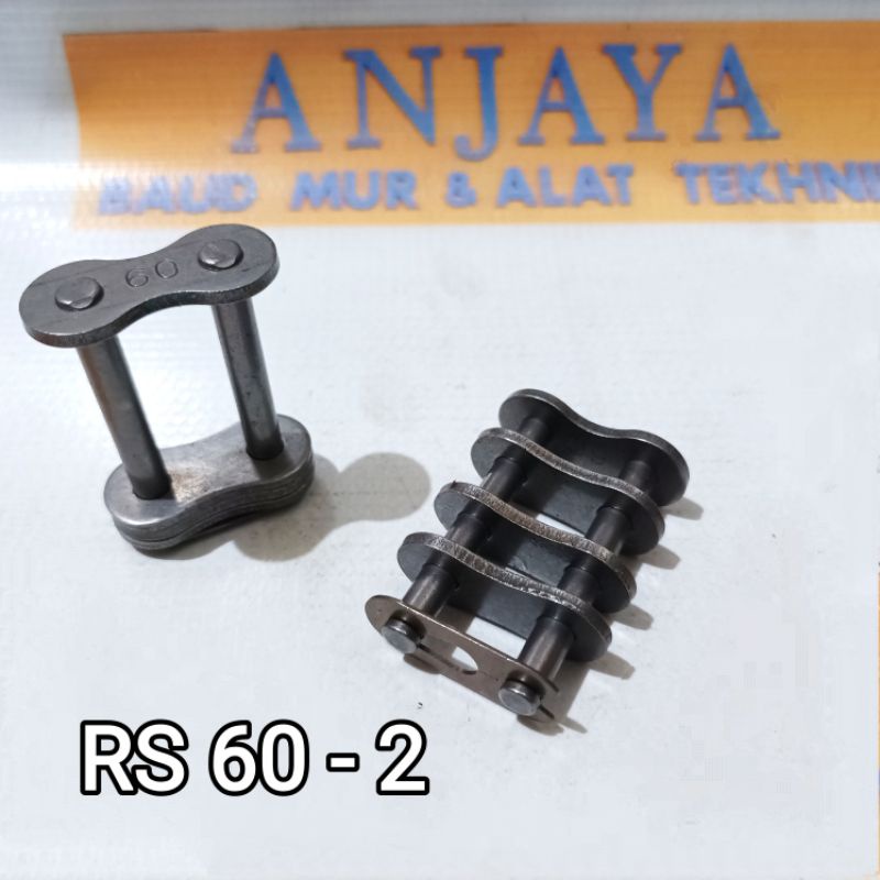 Jual Sambungan Rantai RS 60 - 2 DOUBLE / Connecting Link | Shopee Indonesia