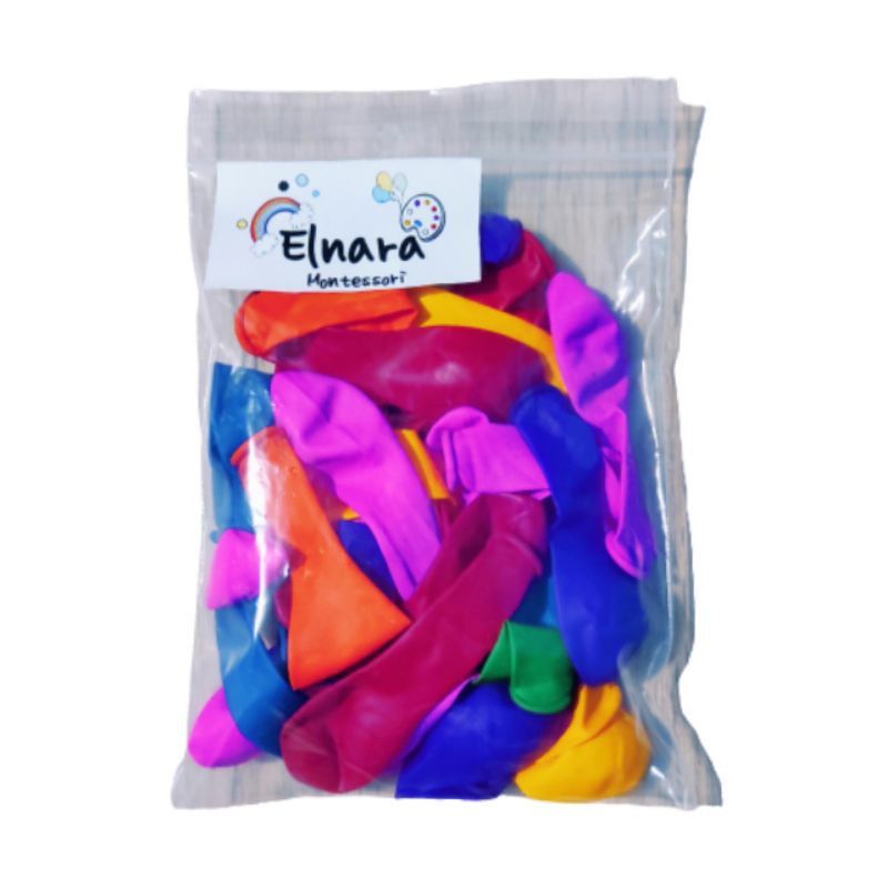 Jual BALON AIR / MAGIC WATER BALLOON SENSORY PLAY MONTESSORI Shopee Indonesia