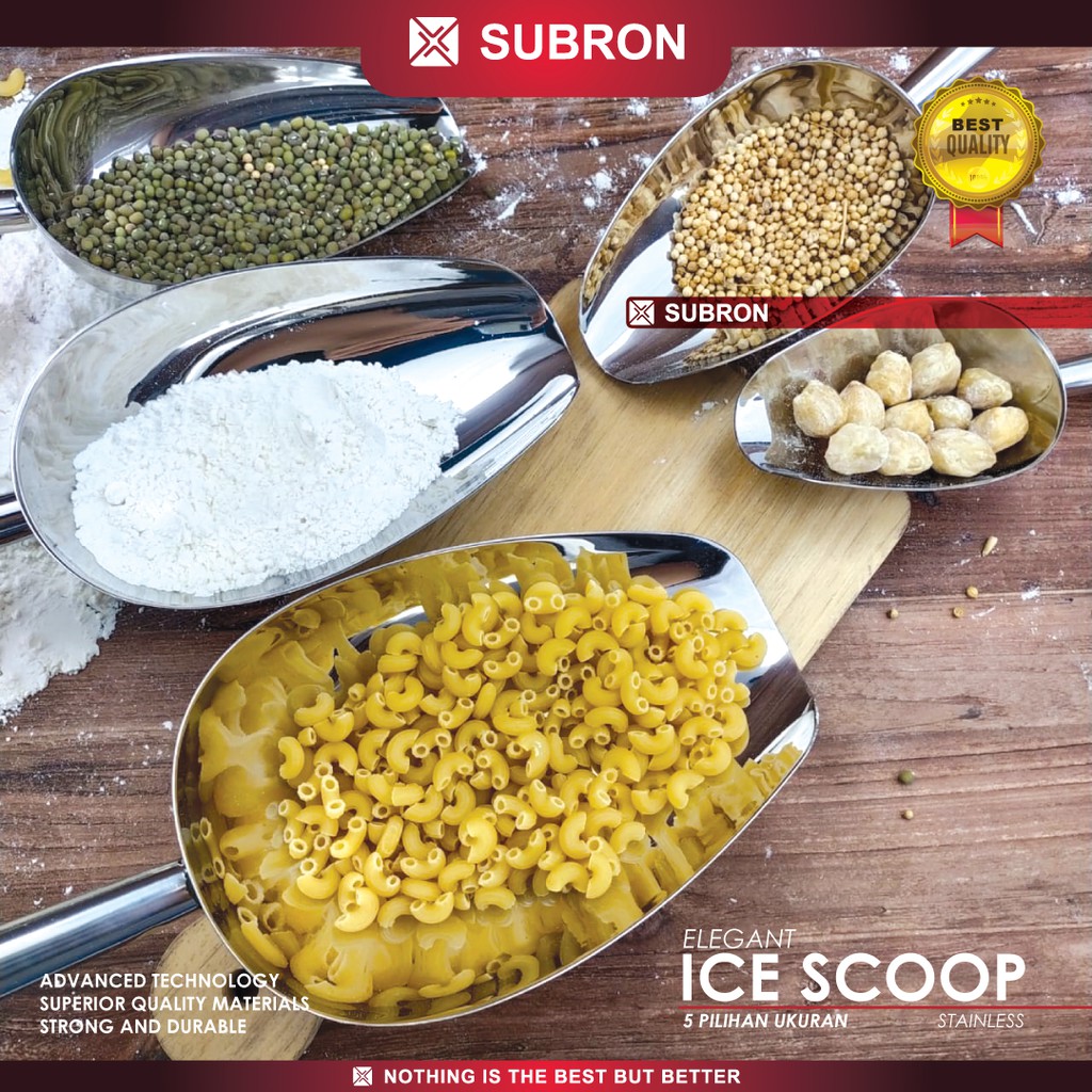 Jual SUBRON Ice Scoop Sekop Es Sekop Tepung Ice Shovel Flour Sugar ...