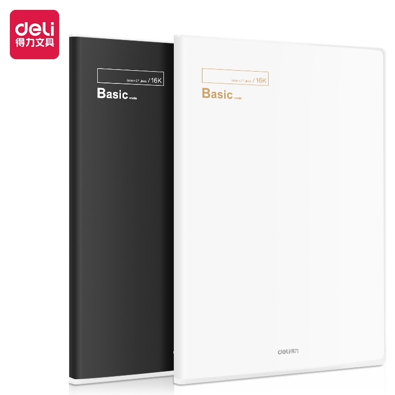 Jual Deli PVC Cover Notebook / Buku Catatan Agenda B5 Cover Plastik ...