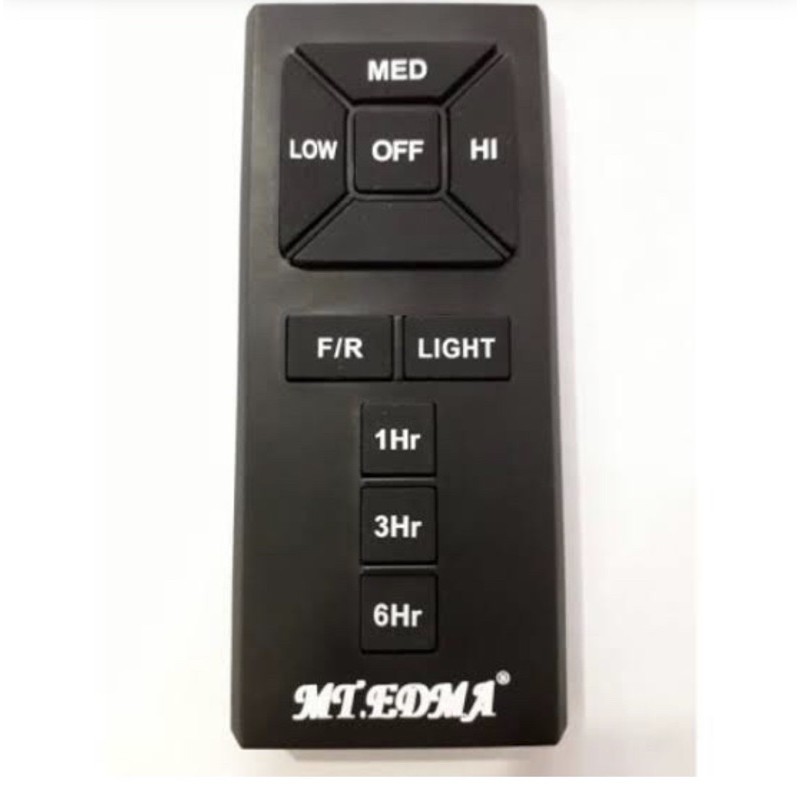 Jual Remote kipas MT EDMA tipe Studio dengan lampu remote kipas angin ...