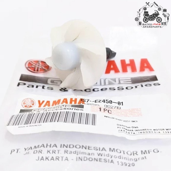 Jual KIPAS WATER PUMP RADIATOR YAMAHA JUPITER MX OLD/VIXION OLD, NEW