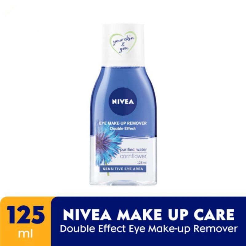 Jual NIVEA Double Eye Makeup Remover 125ml Shopee Indonesia