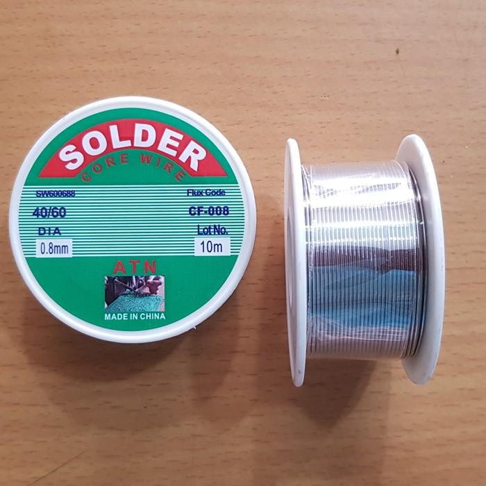 Jual ( OTP17 ) imah Solder ATN Timah Untuk Solder Roll 10 meter ...