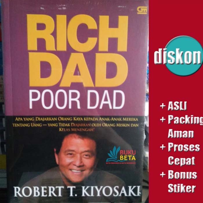 Jual Rich Dad Poor Dad - Robert T Kiyosaki | Shopee Indonesia