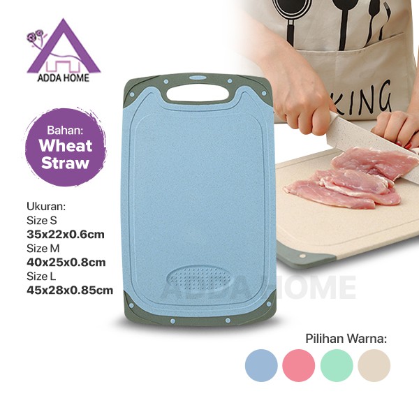 Jual Talenan Buah Sayur Daging Antislip 2 Sisi Premium Chopping Board ...