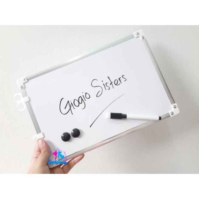 Jual Mini White Board Double Side Magnet | Papan Tulis Putih Kecil ...