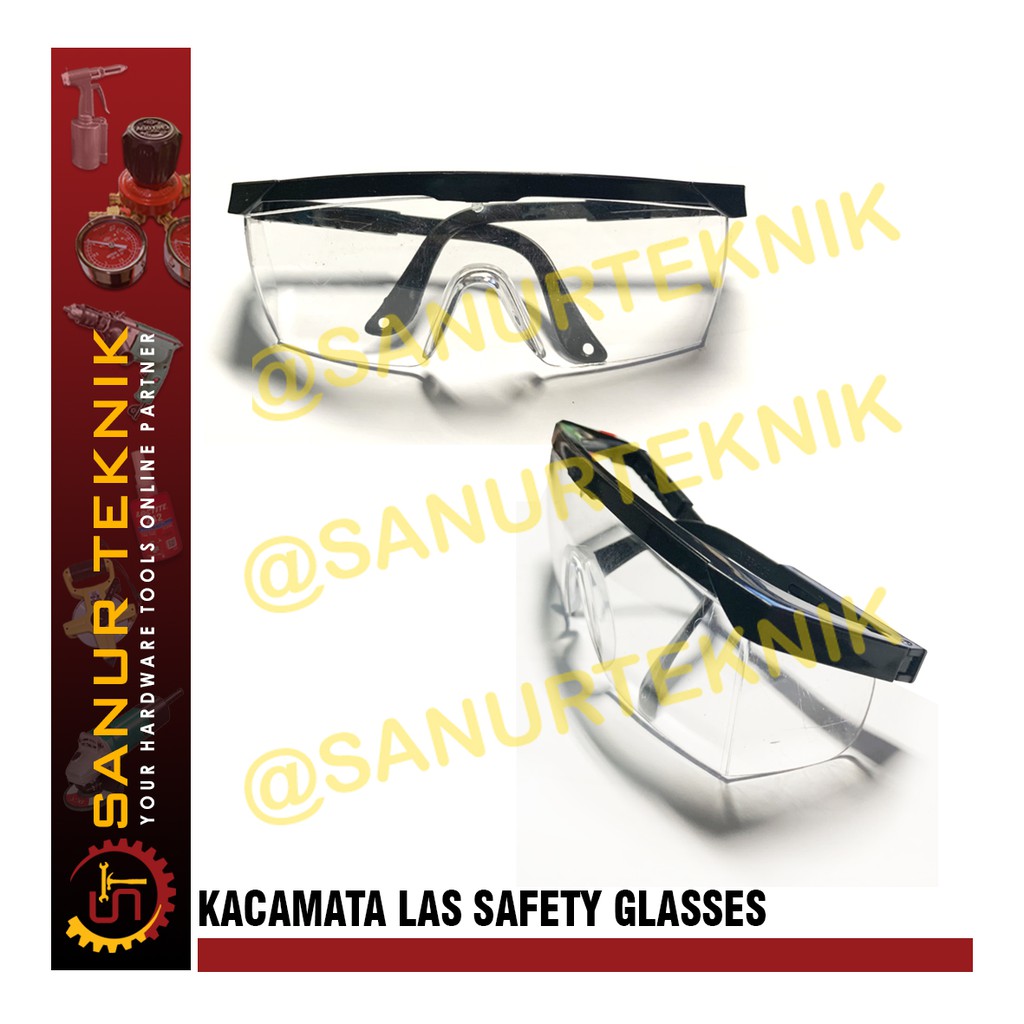 Jual Kacamata / Kaca Mata Las / Kacamata Gerinda / Safety Glasses ...