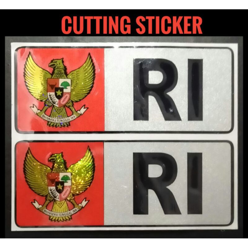 Jual Stiker Sepeda RI Cutting Sticker | Shopee Indonesia