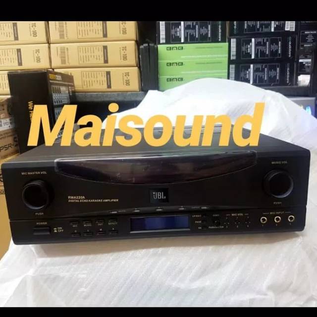 Jual JBL RMA 220 A DIGITAL AMPLI KARAOKE AMPLIFIER RMA220 220A RMA220A