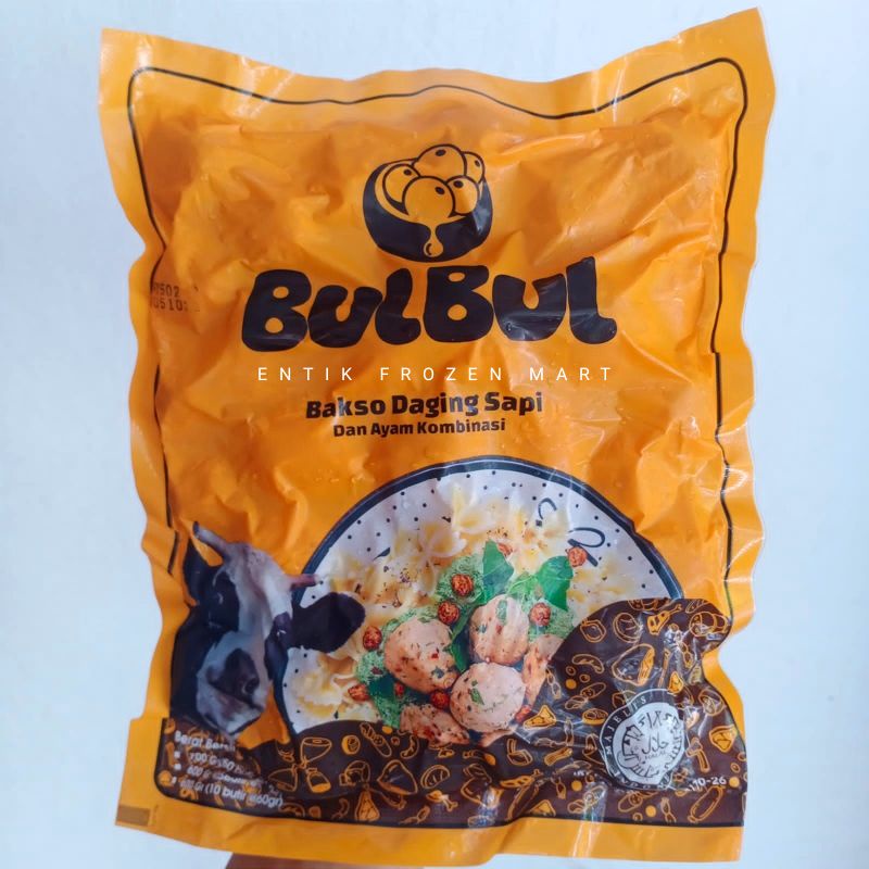 Jual Bakso Sapi Bulbul Bul Bul Berkat 600 700gr ±50 Butir