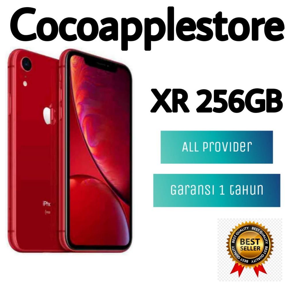 Jual iPhone XR 256GB Fullset All Sim Silent Original100% Ex Inter ...