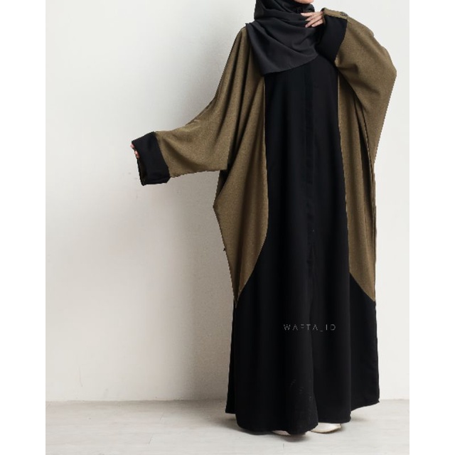 Playful Touches: Patchwork Abaya for Casual Comfort