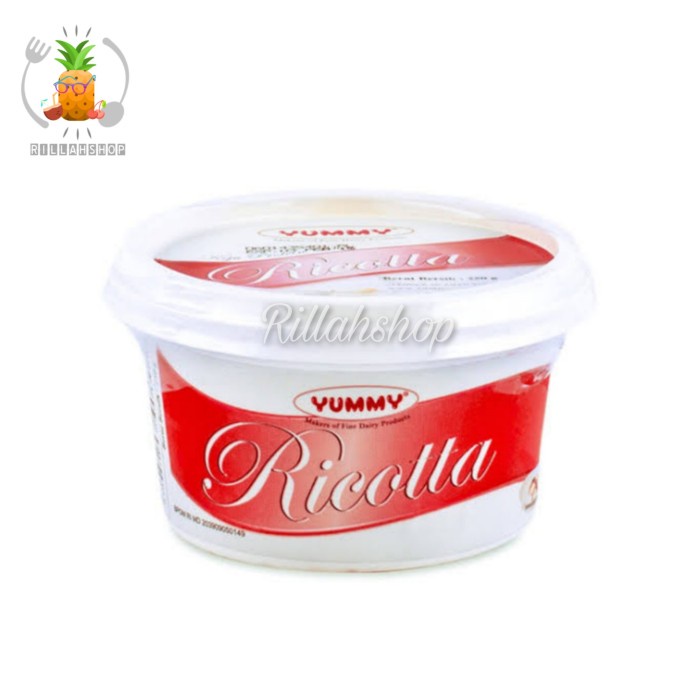 Jual Yummy Ricotta Cheese Spread (200g) Shopee Indonesia