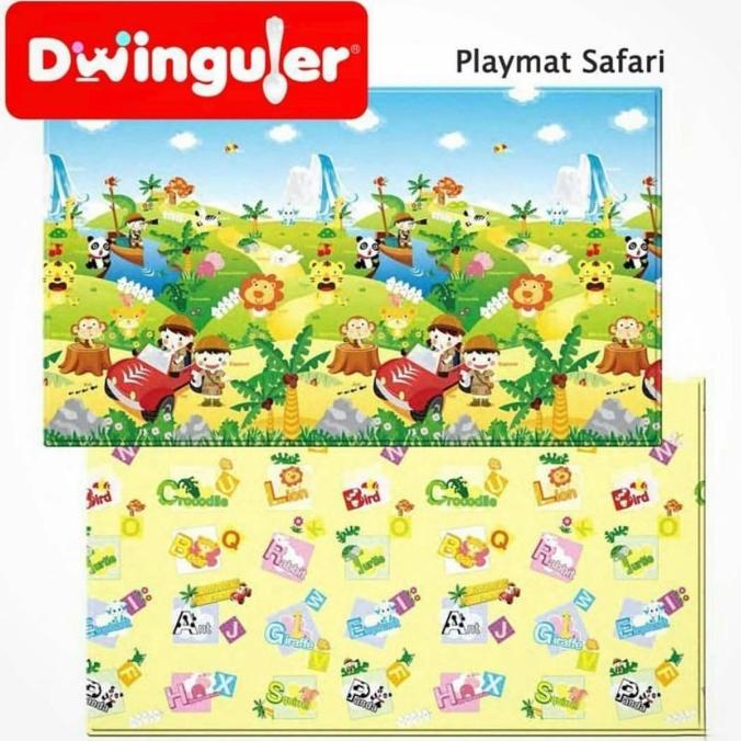 Jual Dwinguler PVC PLAYMAT KOREA / Karpet, Safari, M ukuran