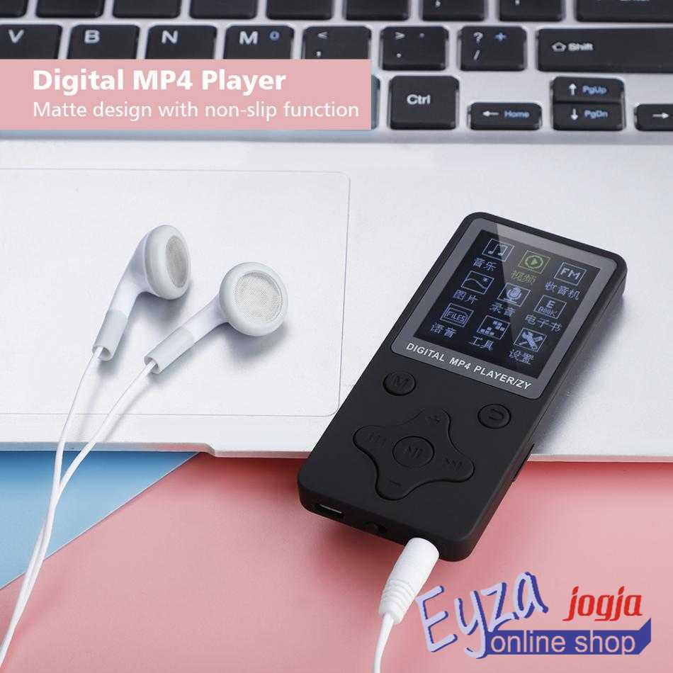 Jual ORIGINAL ZYZY MP4 Player Mini Mp3 Portable Music Player TF Card