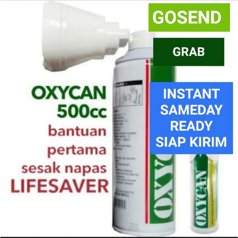 Jual Ready Stock Oxycan Oxygen Oksigen Tabung Portable Mini 500cc Shopee Indonesia 