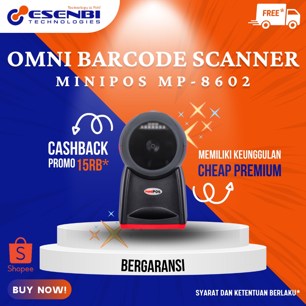 Jual Minipos Barcode Scanner Mp Barcode Scanner Duduk Shopee Indonesia