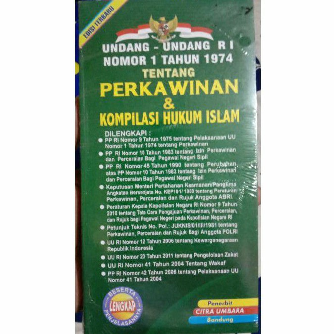 Jual UU KHI DAN PERKAWINAN | Shopee Indonesia