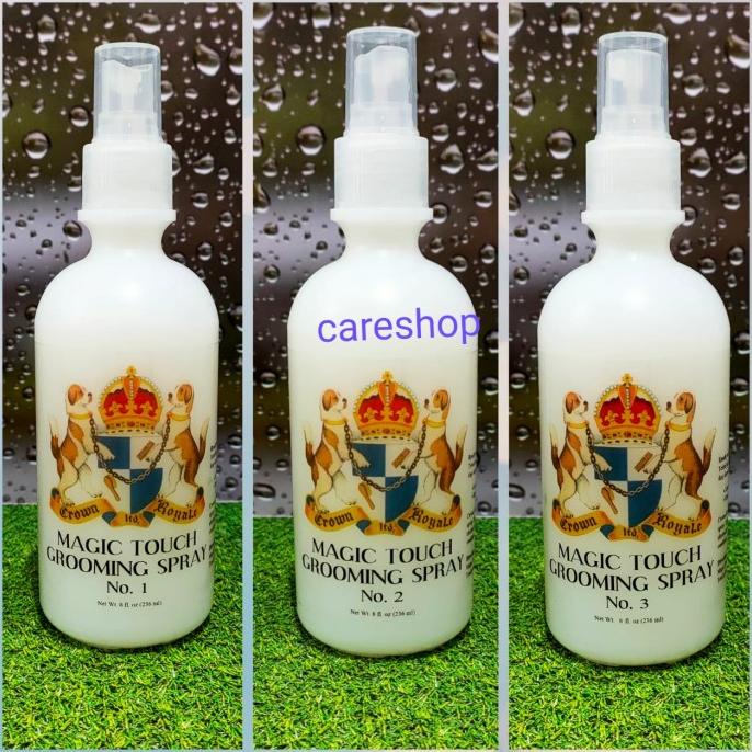 Jual Magic Touch Grooming Spray Crown Royale Finishing Spray 236Ml