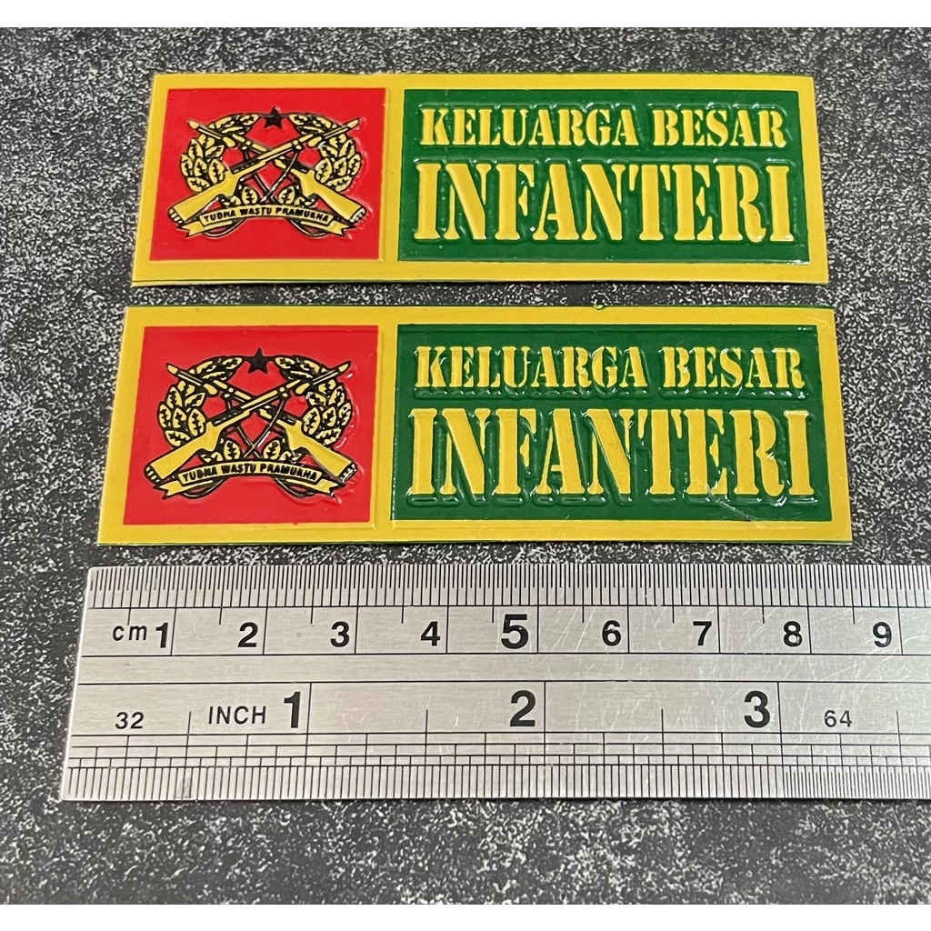 Jual Sticker Plat Infanteri - Stiker Plat Infanteri - Stiker Motor ...