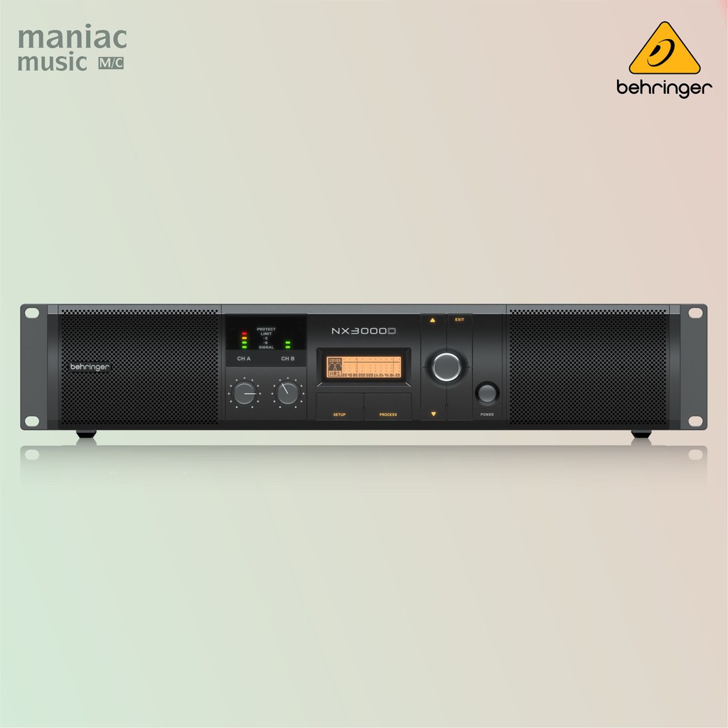Jual Behringer NX3000D Power Amplifier. 3000W. Class D. DSP