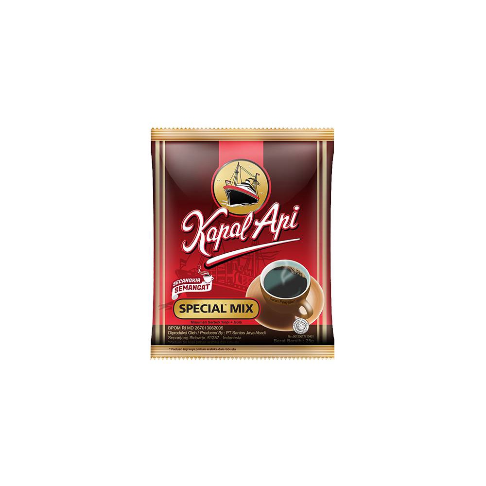 Jual Kapal Api Special Mix Renceng @25gram x 10 sachet | Shopee Indonesia