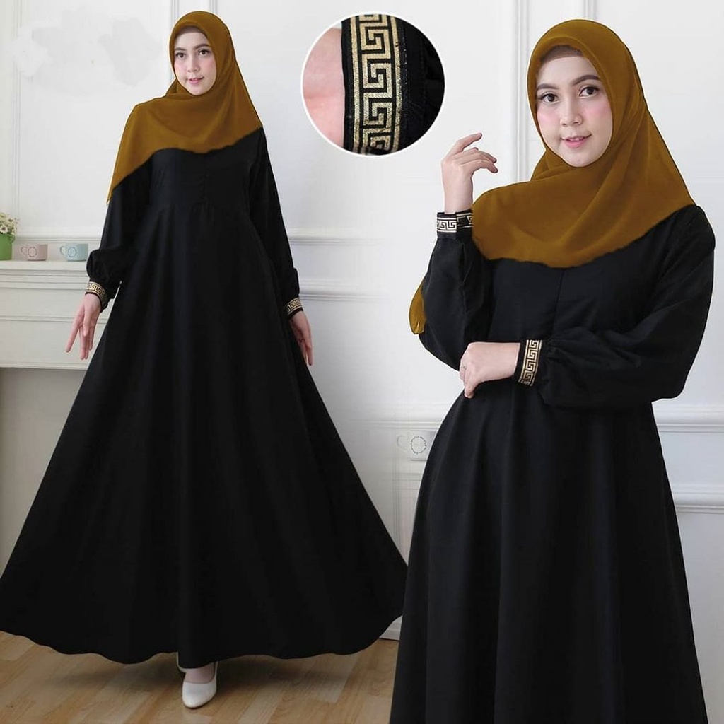 Jual Others Gamis Putih Terbaru 2024 Baju Gamis Dress Muslim Gamis ...