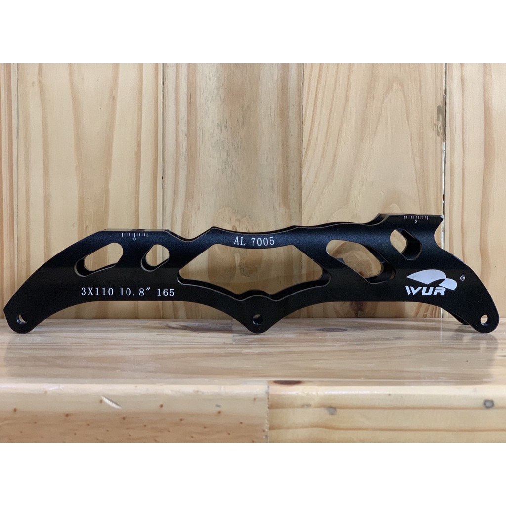 Jual Frame Sepatu Roda Inline Skate Wur 3 X 110MM Black | Shopee Indonesia