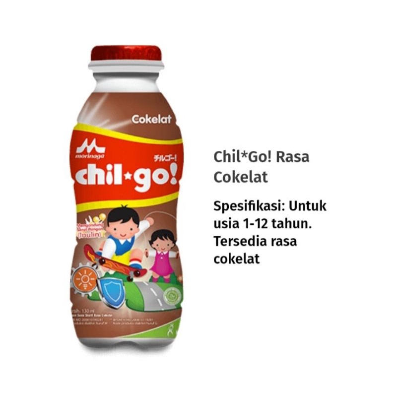 Jual Susu UHT Chil go Morinaga 130ML Susu Cair Untuk Anak Usia 1-12 ...