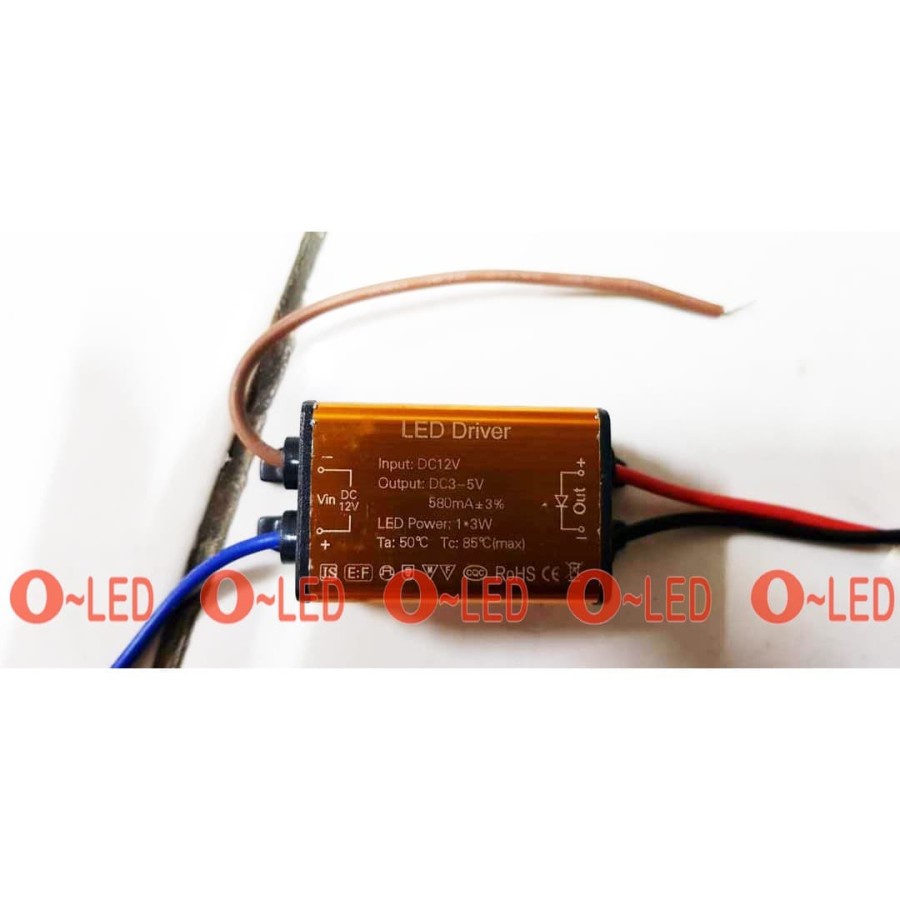 Jual MURAH LED DRIVER Input DC12V Output DC 3V-5V | Shopee Indonesia