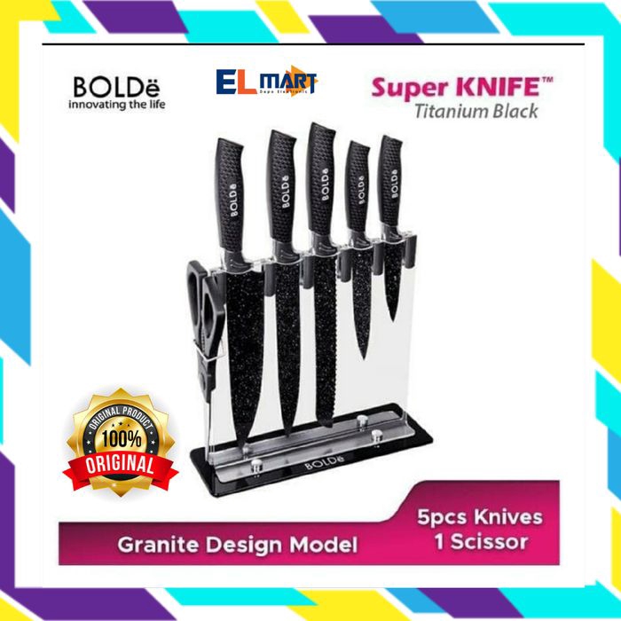 Jual Bolde Super Knives Granito Pc Set Pisau Dapur Set Knife Set