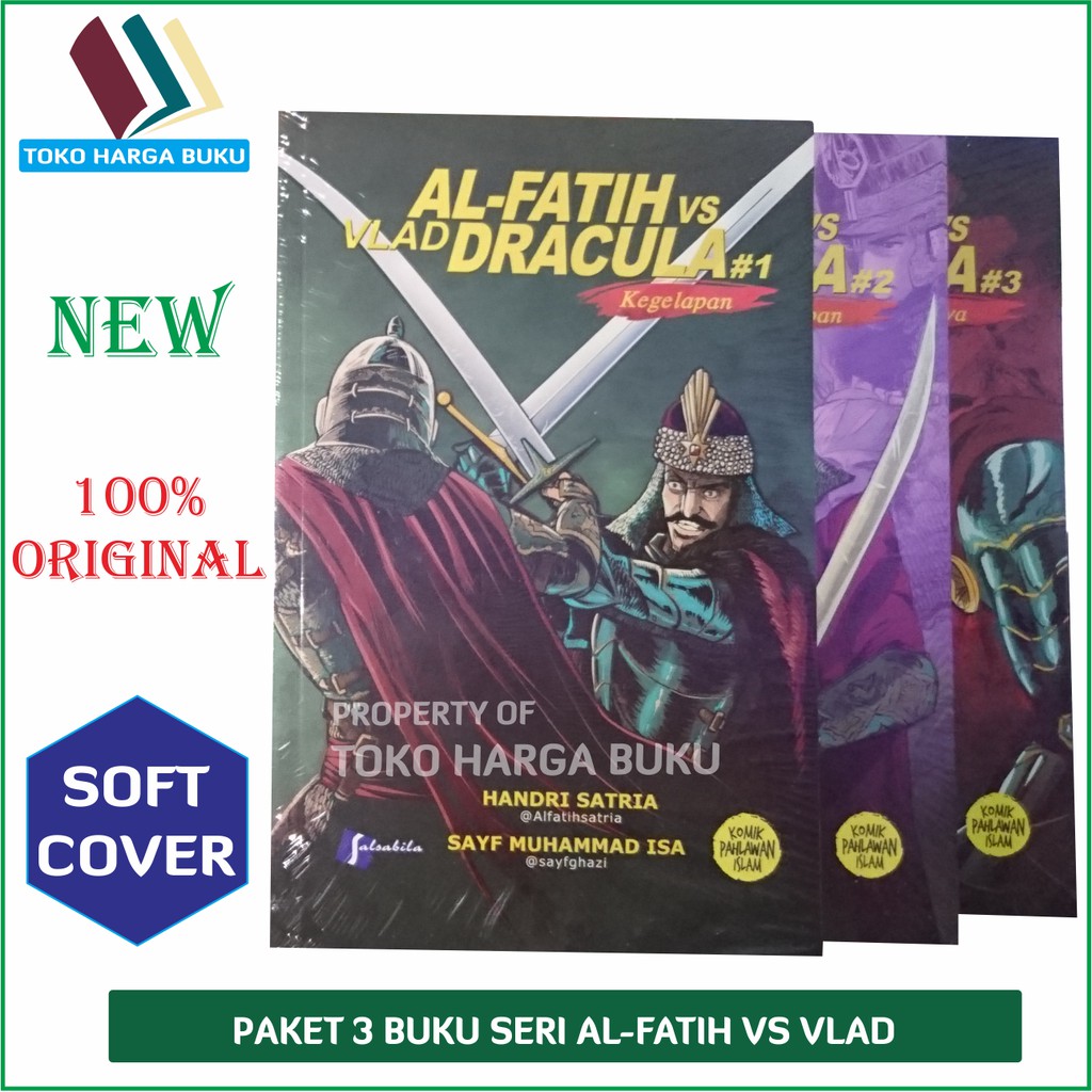 Jual Seri Komik Al Fatih Vs Vlad Dracula Jilid 1 2 3 Penerbit