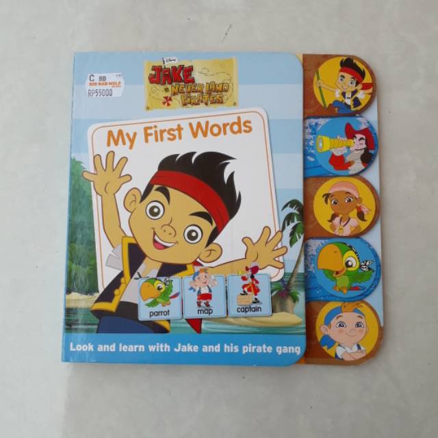 Jual Jake Neverland Pirate My First Word Board Book | Shopee Indonesia