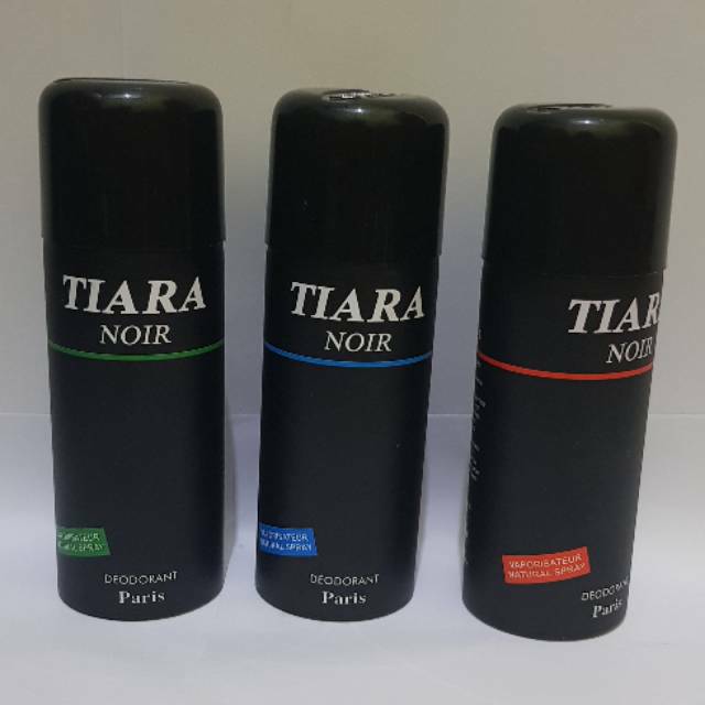 Jual TIARA DEODORANT PARFUM 150 ML / TIARA NOIR / PARFUM PRIA Shopee