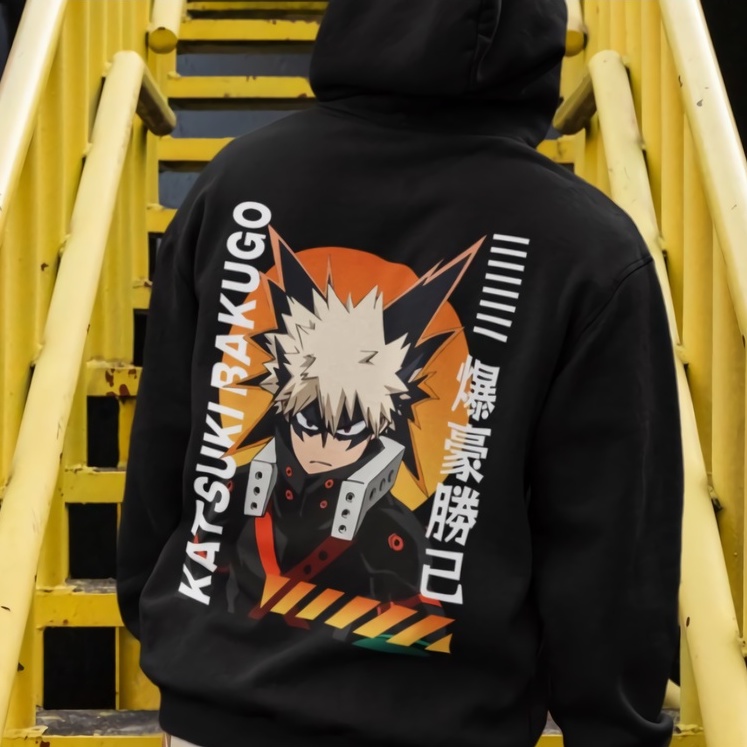 My Hero Academia X Graniph Fashion Collection - Great Explosion Murder God Dynamight Zip Wallet