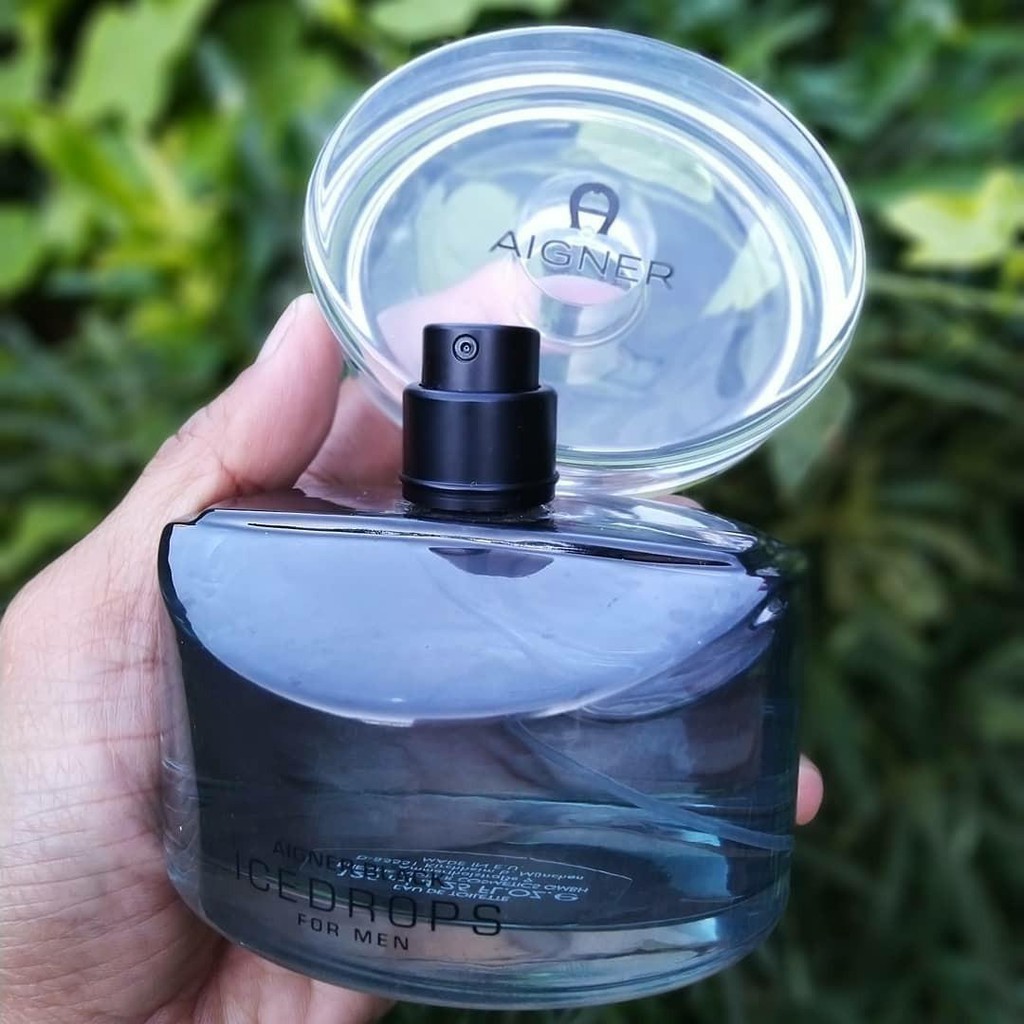 Aigner black ice drops for men EDT 125ml