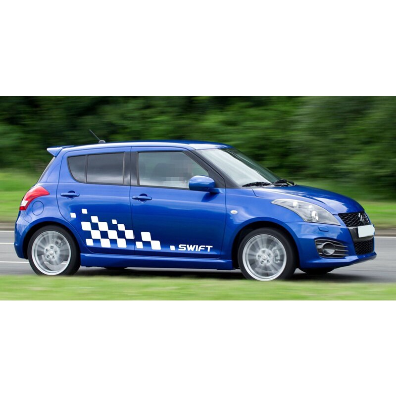 Jual Stiker mobil suzuki swift cutting sticker motif racing stiker ...