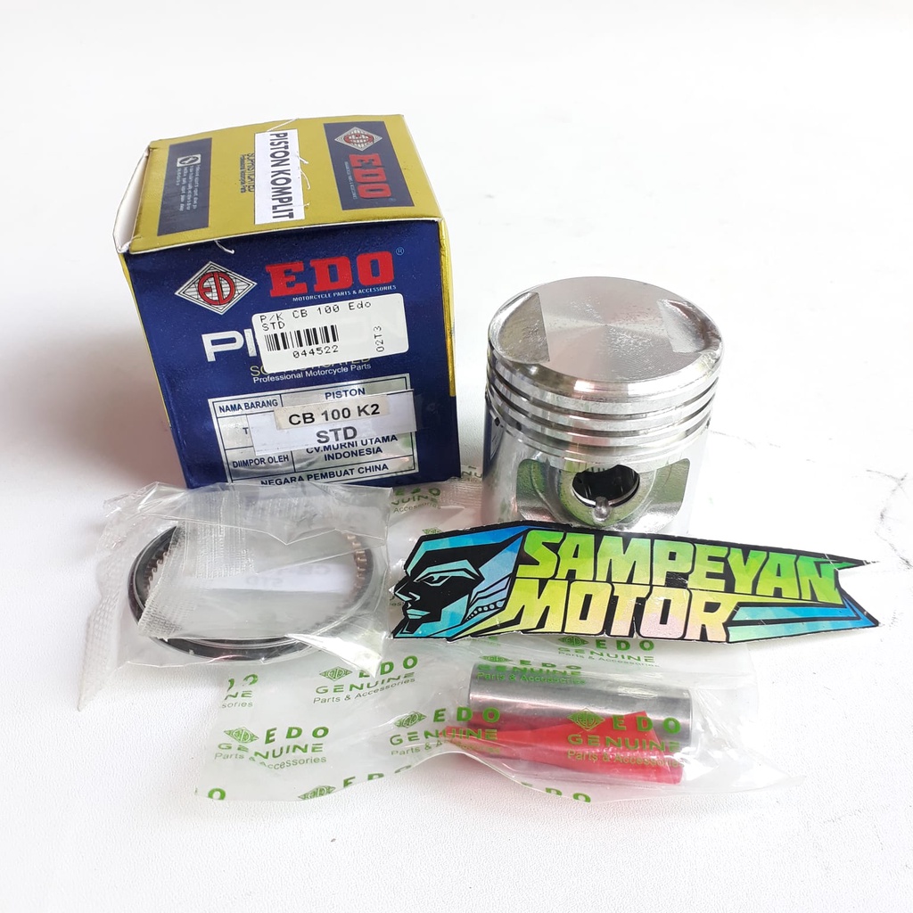 OPHIR 50mm Piston Kit With Rings And Wrist Pin For Honda CB100 Motorcycle 100cc