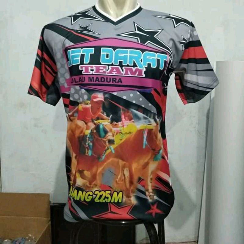 Jual Jersey baju karapan sapi custom full printing | Shopee Indonesia