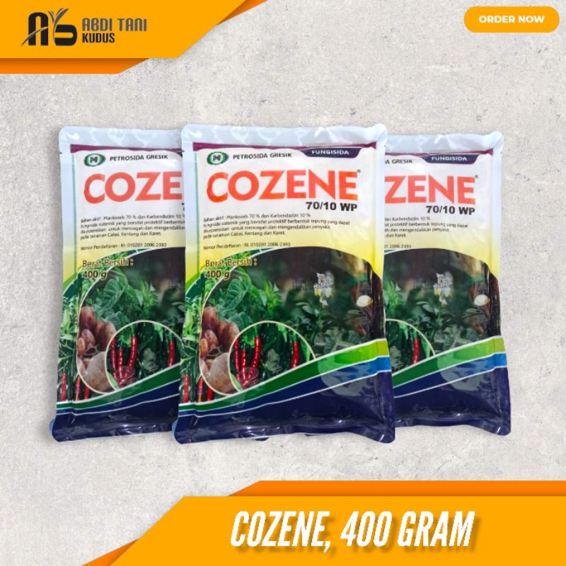 Jual FUNGISIDA COZENE 70/10 WP 400 GRAM PENGENDALI ANTRAKNOSA | Shopee ...