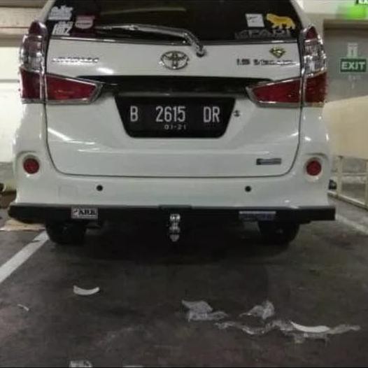 Jual towing bar arb besi bumper belakang mobil grand all new avanza