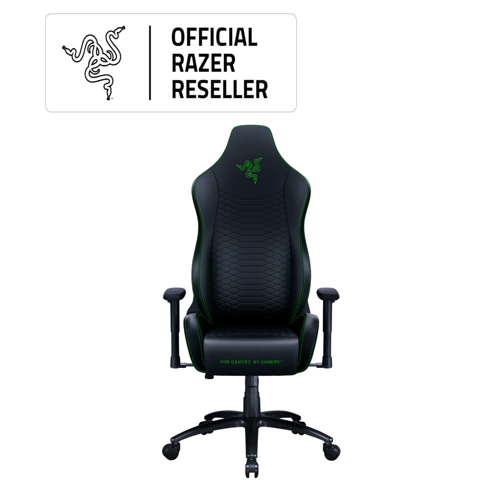 Jual Razer Iskur X BLACK/GREEN - Ergonomic Gaming Chair | Shopee Indonesia