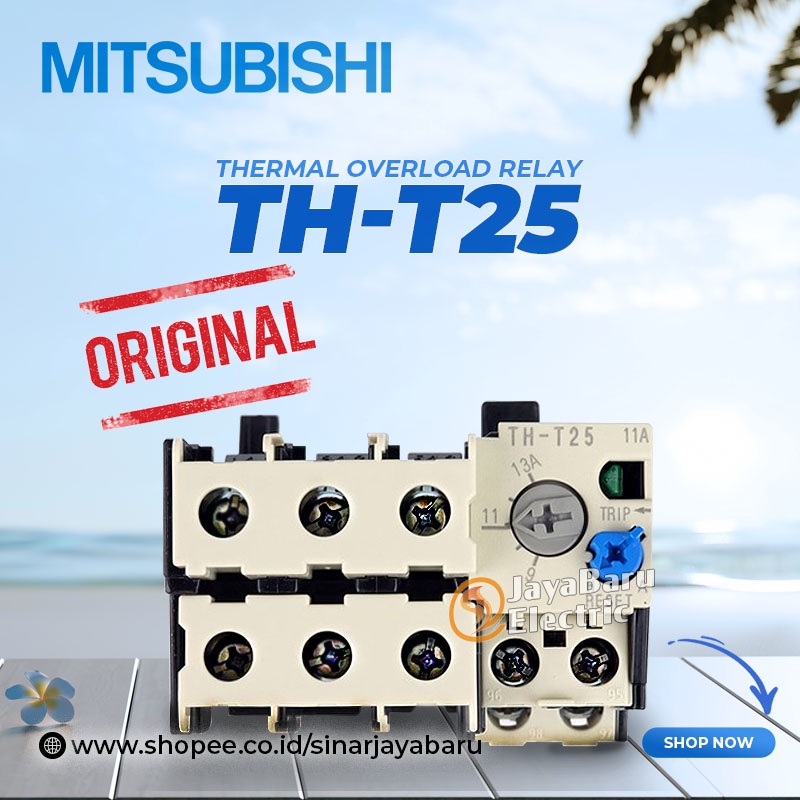 Jual Thermal Overload Relay Mitsubishi TH-T25 THT25 | Shopee Indonesia