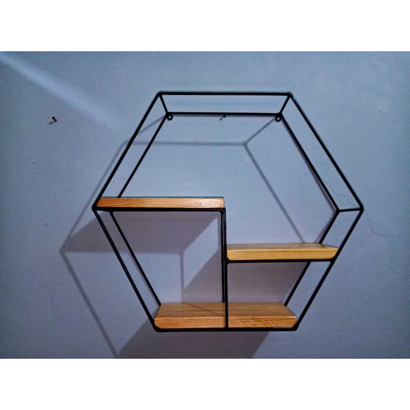 Jual Rak Hexagon Rak Dinding | Shopee Indonesia