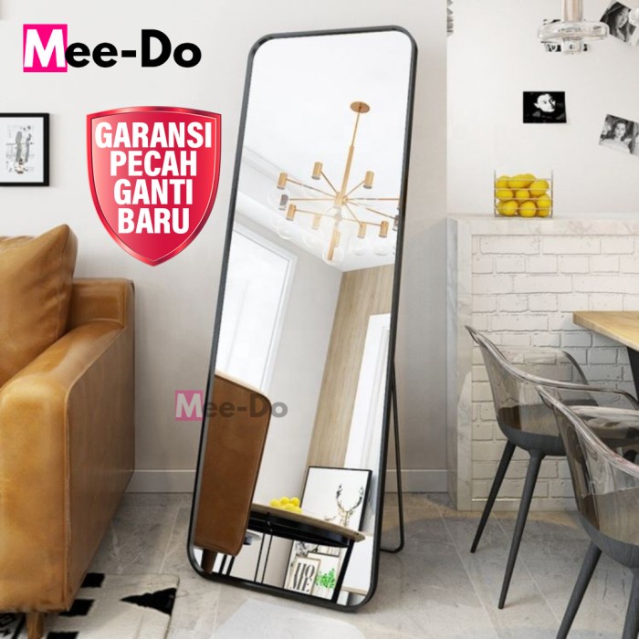 Jual Standing Mirror Mee Do Aesthetic Kaca Cermin Full Body Make Up Mirror Cermin Rias