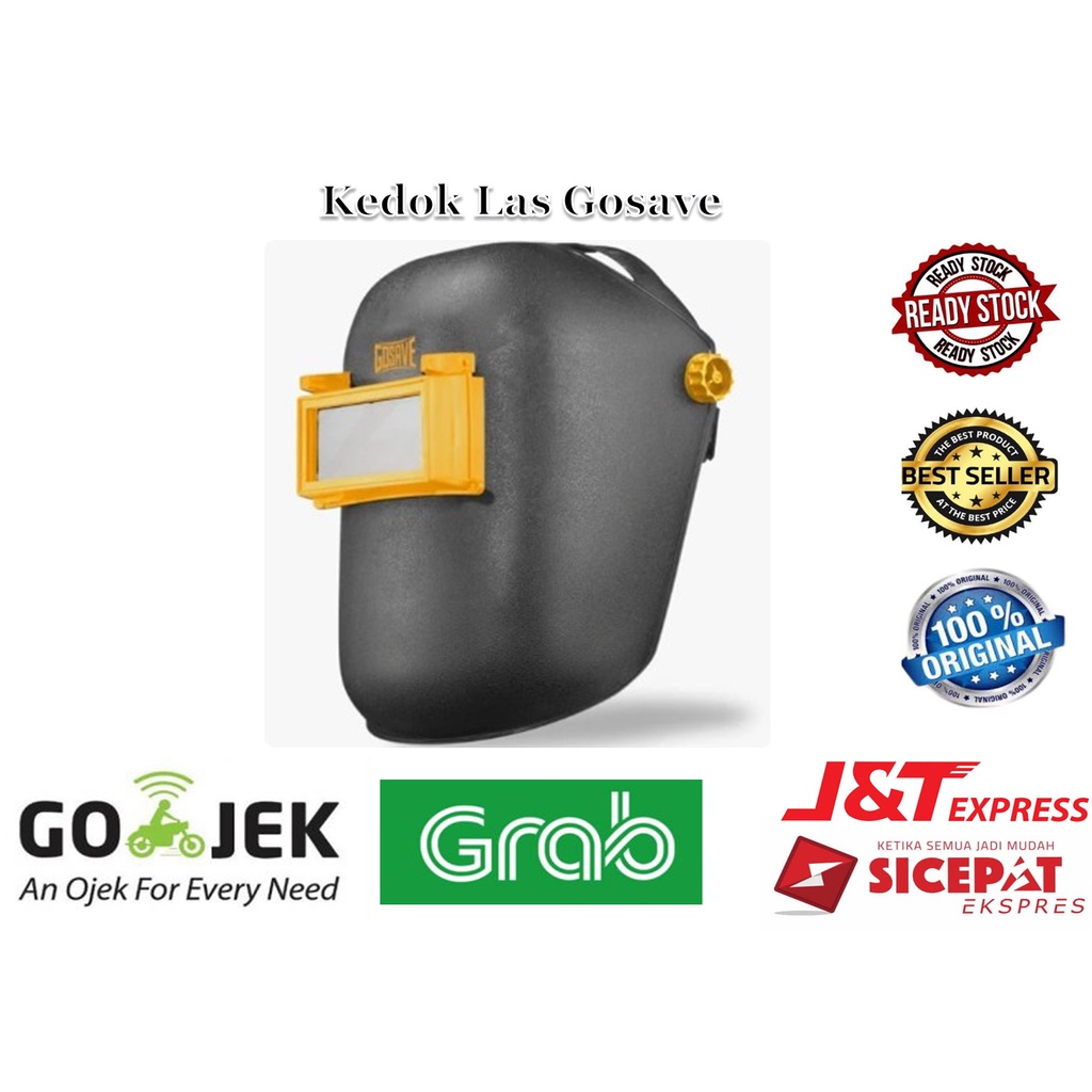 Jual Kedok Las GOSAVE Face shield Welding Helmet Topi Las Topeng Las ...