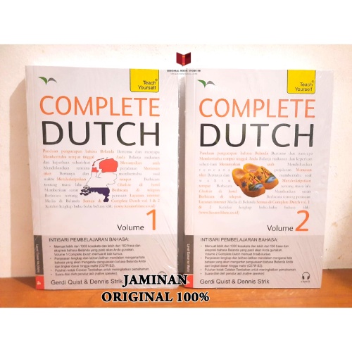 Jual Buku Paket Complete Dutch Volume 1, Volume 2 + 2 CD Audio | Shopee ...