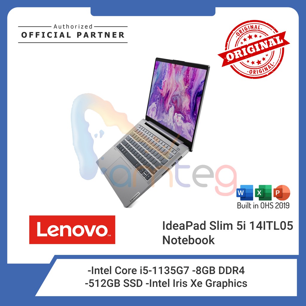 Jual Lenovo Laptop Ideapad Slim I Itl I G Gb Gb